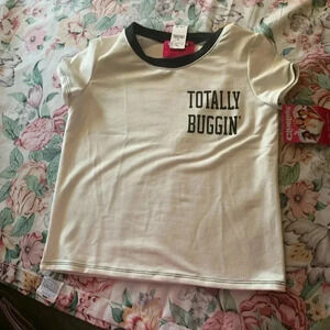 Clueless Junior Girls Short Sleeve Tee-Shirt.Size Medium